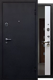 Двери с зеркалом