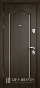 Входная дверь белая снаружи №23 внутренняя - фото