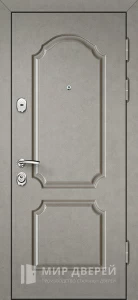 Входная дверь бетон серый №8 внешняя - фото