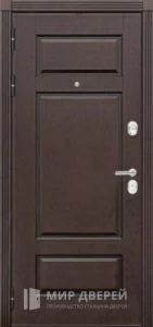 Входная дверь для бревенчатого дома №20 внутренняя - фото