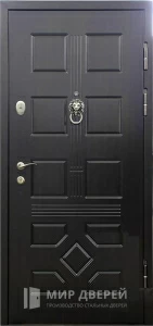 Морозостойкая дверь с зеркалом №3 внешняя - фото