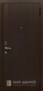 Входная железная дверь в квартиру №4 внешняя - фото