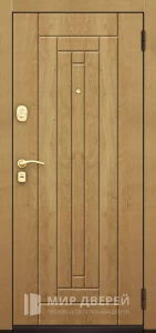 Дверь входная с МДФ панелью №526 внешняя - фото