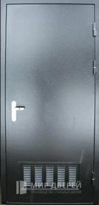 Дверь в котельную с вентиляцией наружного открывания №20 внешняя - фото