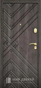 Теплая входная дверь в частный дом №6 внутренняя - фото