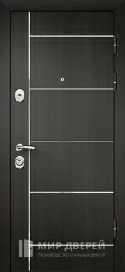 Входная дверь Милан венге №4 внешняя - фото