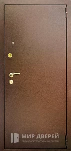 Металлическая дверь в каркасный дом №12 внешняя - фото