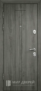 Железная дверь с натуральным шпоном лофт №13 внутренняя - фото