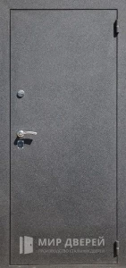 Стальная дверь готовая с шумоизоляцией №1 внешняя - фото
