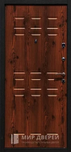 Противовзломная дверь в квартиру №10 внутренняя - фото