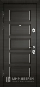 Входная дверь в дом из бруса №1 внутренняя - фото